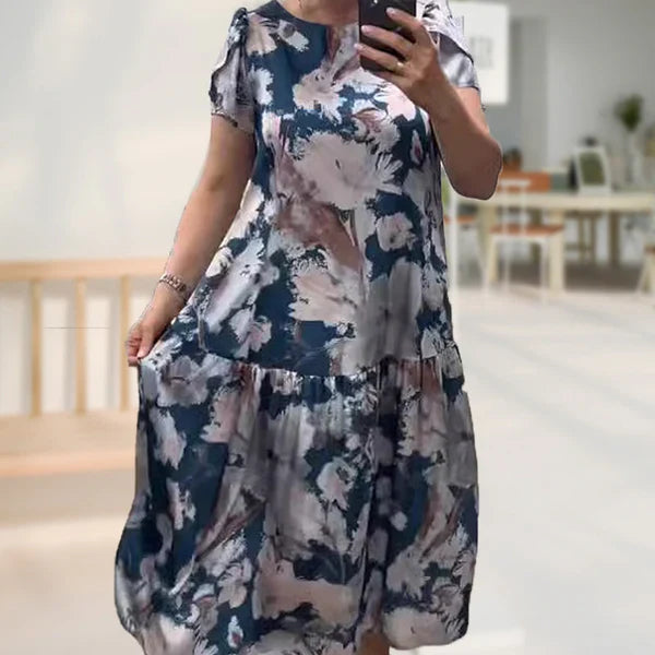 Flowing Floral Summer Dress